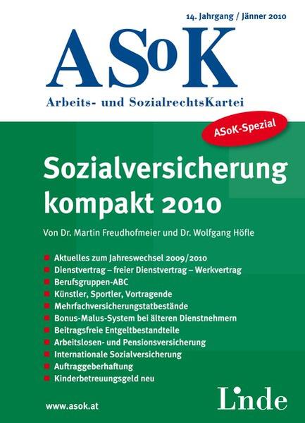 Sozialversicherung kompakt 2010