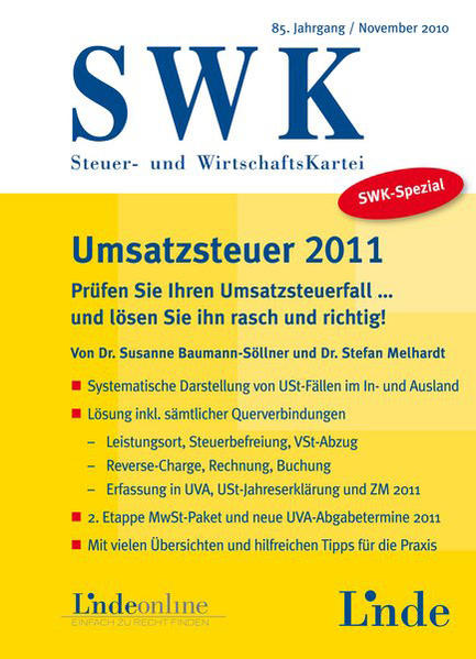 Umsatzsteuer 2011