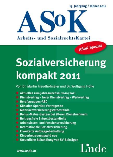 Sozialversicherung kompakt 2011