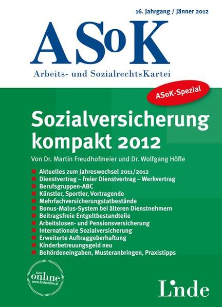 Sozialversicherung kompakt 2012