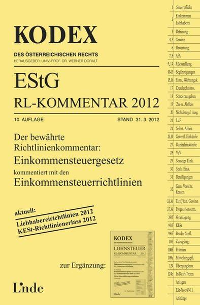 KODEX EStG Richtlinien-Kommentar 2012