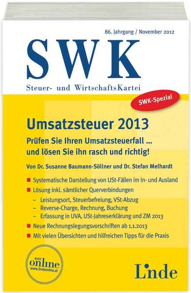 SWK-Spezial Umsatzsteuer 2013