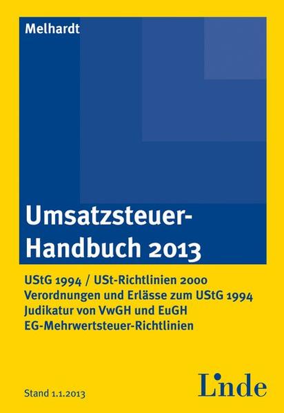 Umsatzsteuer-Handbuch 2013