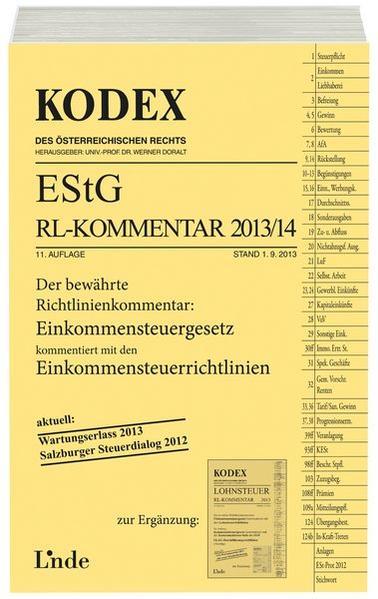 KODEX EStG Richtlinien-Kommentar 2013/14