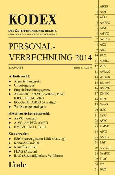 KODEX Personalverrechnung 2014