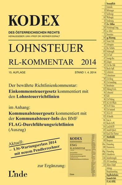 KODEX Lohnsteuer Richtlinien-Kommentar 2014