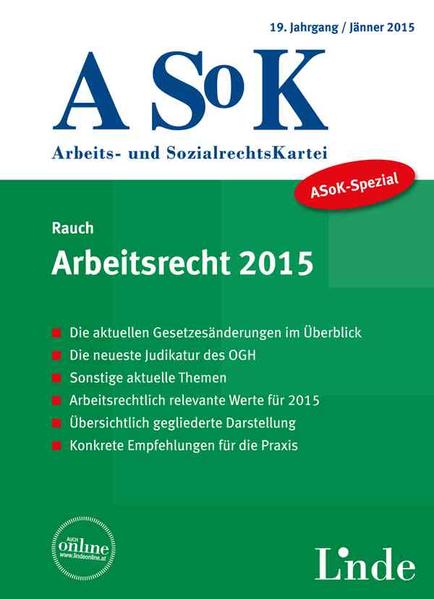 ASoK-Spezial Arbeitsrecht 2015