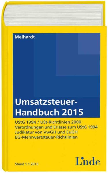 Umsatzsteuer-Handbuch 2015