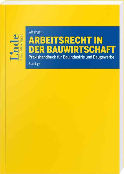 Arbeitsrecht in der Bauwirtschaft