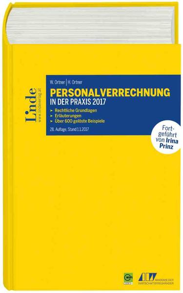 Personalverrechnung in der Praxis 2017