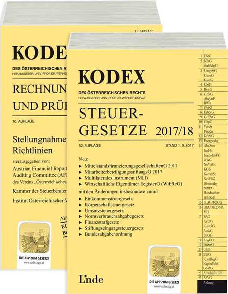 KODEX-Paket Steuergesetze - Rechnungslegung & Prüfung