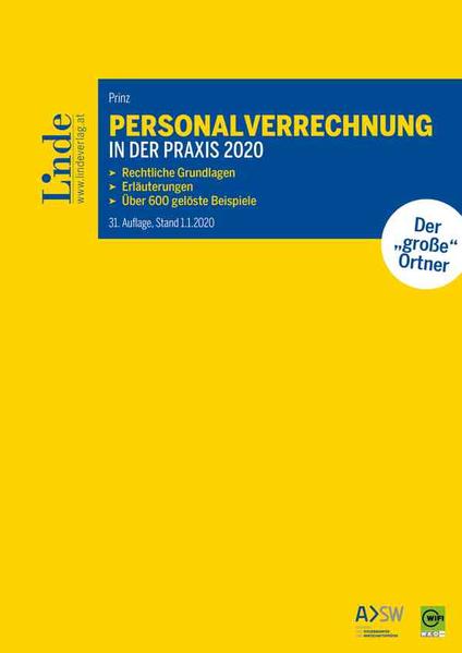 Personalverrechnung in der Praxis 2020