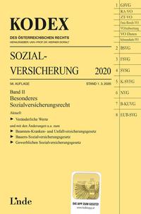 KODEX Sozialversicherung 2020, Band II