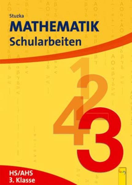 Mathematik Schularbeiten 3, AHS/HS, NEU