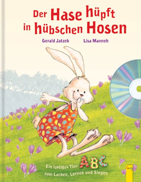 Der Hase hüpft in hübschen Hosen