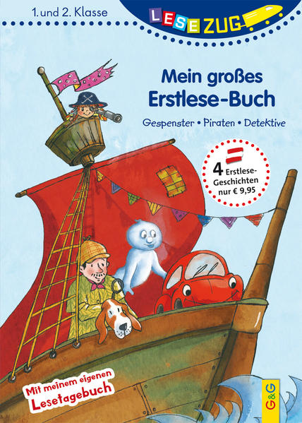 LESEZUG/1.-2. Klasse: Mein großes Erstlese-Buch - Gespenster, Piraten, Detektive