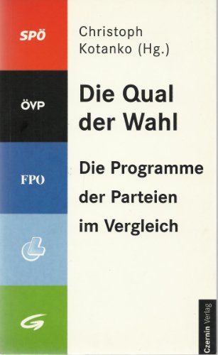 Die Qual der Wahl