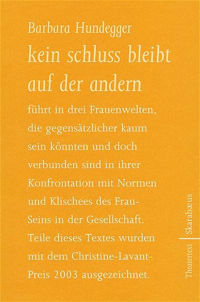 kein schluss bleibt auf der andern