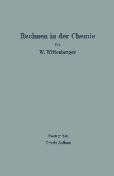 Rechnen in der Chemie
