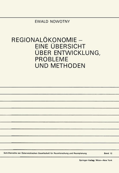 Regionalökonomie