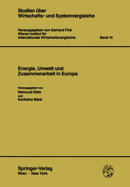 Energie, Umwelt und Zusammenarbeit in Europa