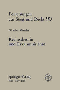 Rechtstheorie und Erkenntnislehre