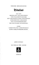 Titulus