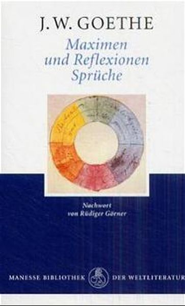 Maximen und Reflexionen. Sprüche