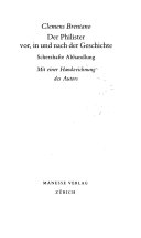 Der Philister vor, in und nach der Geschichte