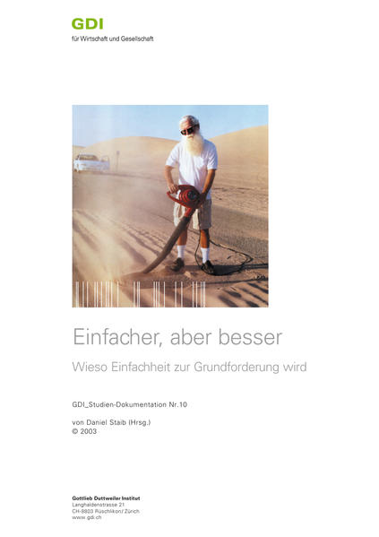 Einfacher, aber besser