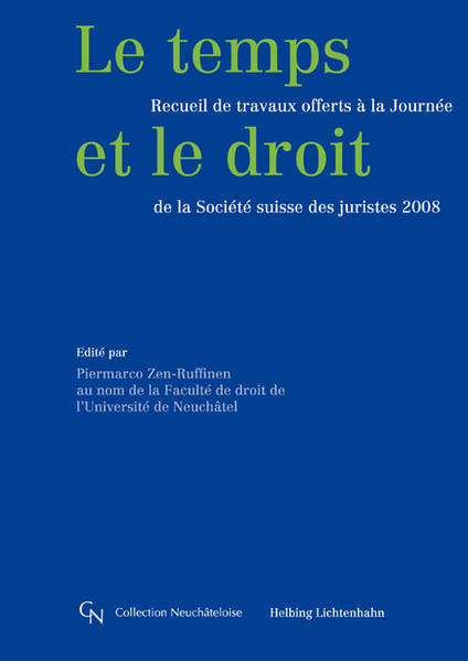 Le temps et le droit