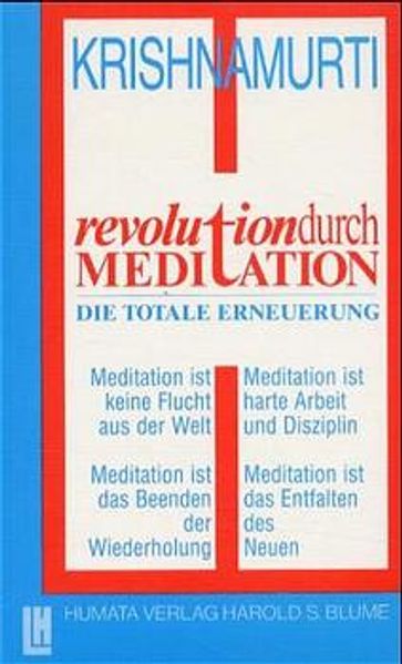 Revolution durch Meditation
