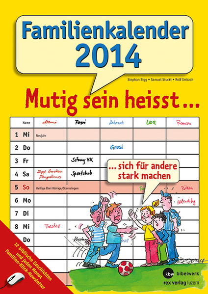 Familienkalender 2014