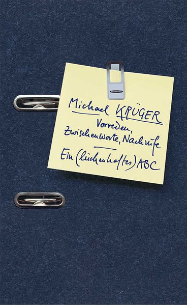 Vorreden Zwischenworte Nachrufe
