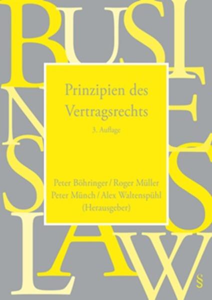 Prinzipien des Vertragsrechts