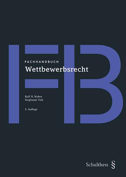 Fachhandbuch / Fachhandbuch Wettbewerbsrecht