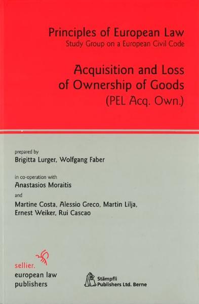 Acquisition and Loss of Ownership of Goods