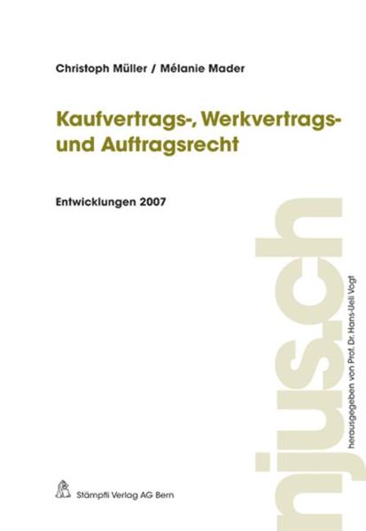 Kaufvertrags-, Werkvertrags-, und Auftragsrecht