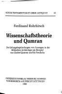 Wissenschaftstheorie und Qumran