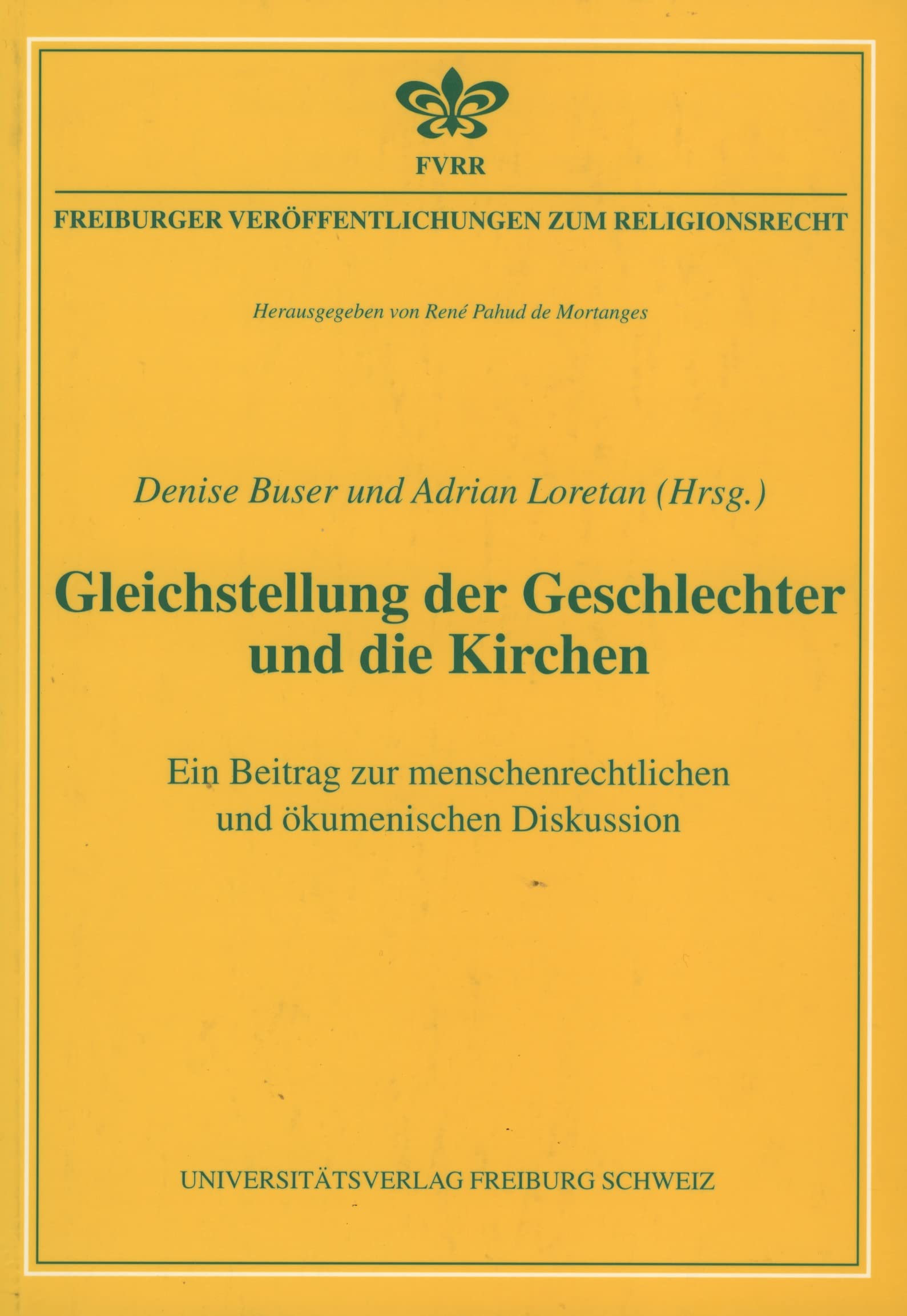 Gleichstellung der Geschlechter und die Kirchen