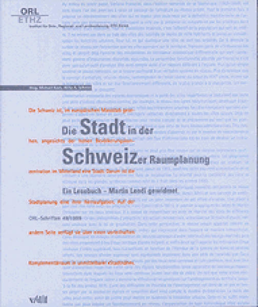Die Stadt in der Schweizer Raumplanung