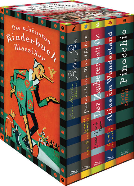 Die schönsten Kinderbuchklassiker - Peter Pan - Peterchens Mondfahrt - Der Zauberer von Oz - Alice im Wunderland - Pinocchio