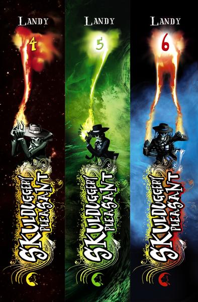 Skulduggery Pleasant: Band 4-6 inklusive eShort