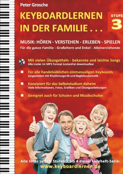 Keyboardlernen in der Familie - Stufe 3