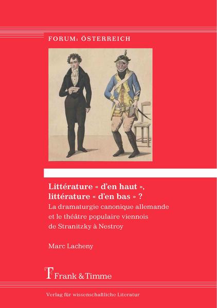 Litérature "d'en haut", littérature "d'en bas" ?