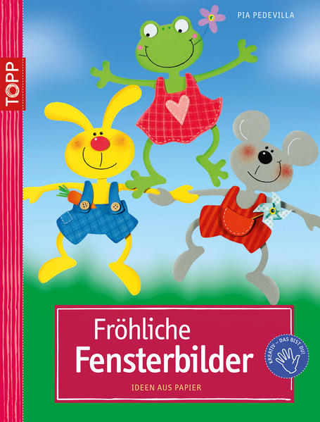 Fröhliche Fensterbilder