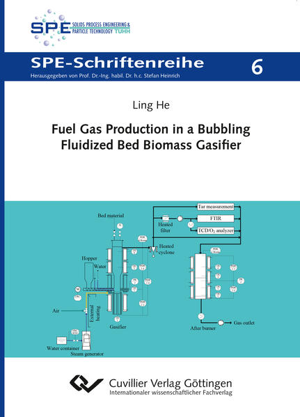 Fuel Gas Production in a Bubbling Fluidized