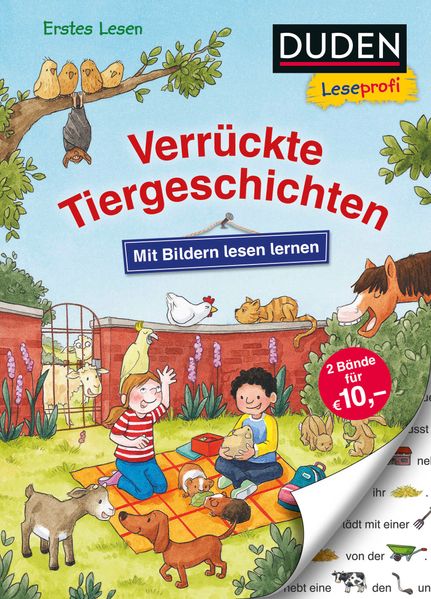 Duden Leseprofi – Mit Bildern lesen lernen: Verrückte Tiergeschichten