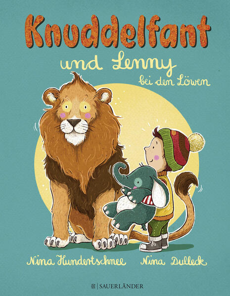 Knuddelfant und Lenny bei den Löwen