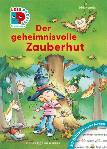 Leseprofis – Mit Bildern lesen lernen: Der geheimnisvolle Zauberhut, Erstes Lesen